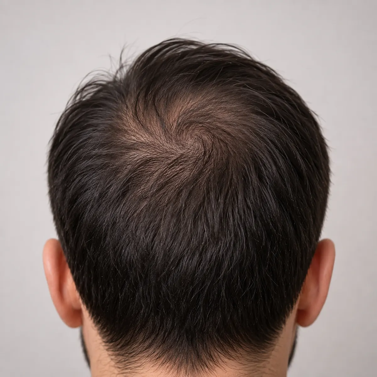 Hair before treatment